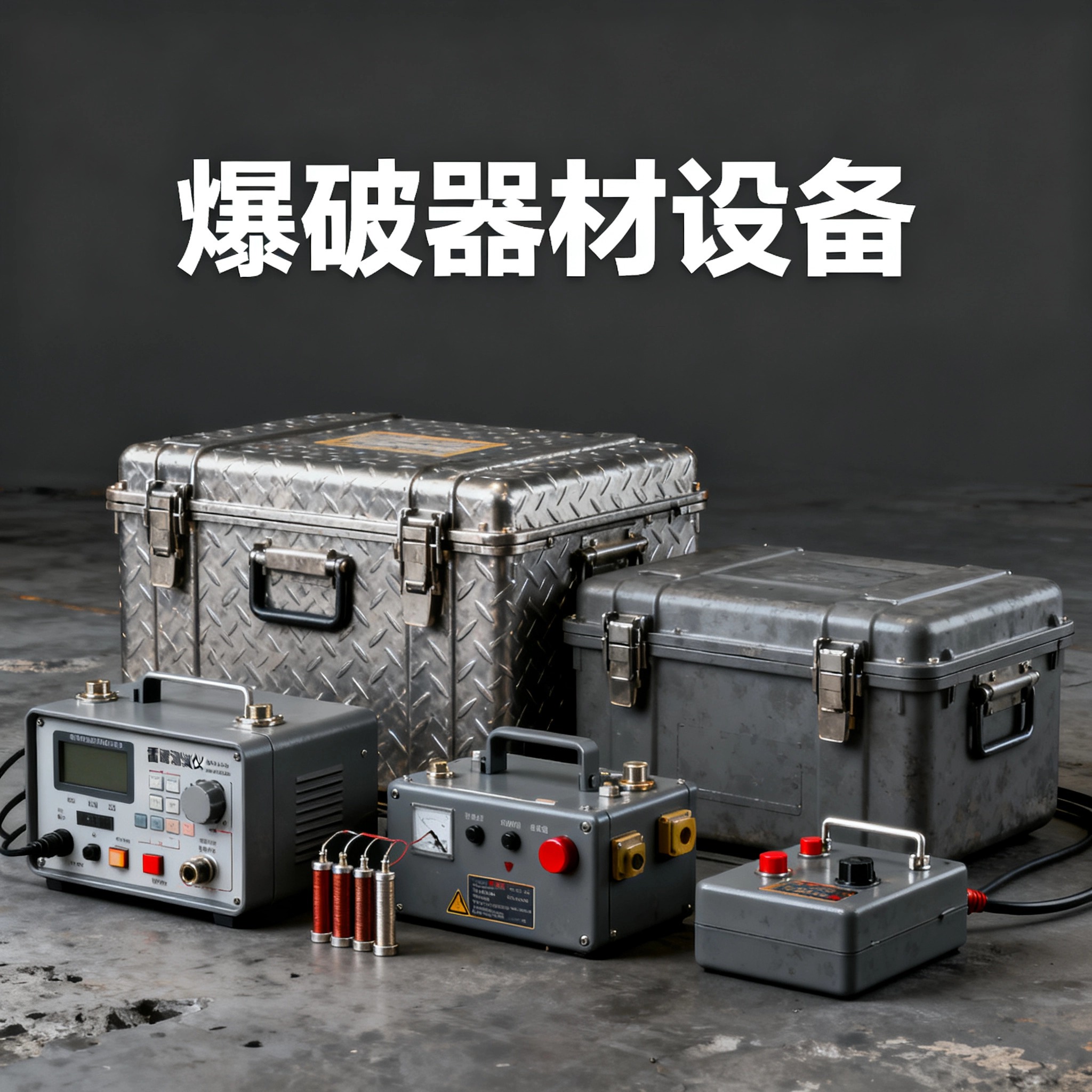 井陉矿爆破工程师的“兵器库”：常用器材一册通